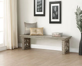 Artesia Salvaged Natural Bench Model 77093 By ACME Furniture